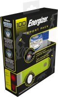 ENERGIZER® Sportpack Headlight Vision BLUE + Reflektor Armband inkl. Armband