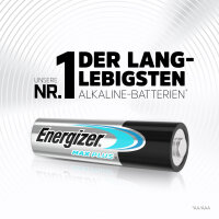 ENERGIZER® Max Plus Mignon AA LR06 Alkaline Hochleistungsbatterie 1,5V 20 Stück