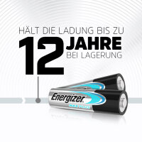 ENERGIZER® Max Plus Mignon AA LR06 Alkaline Hochleistungsbatterie 1,5V 20 Stück