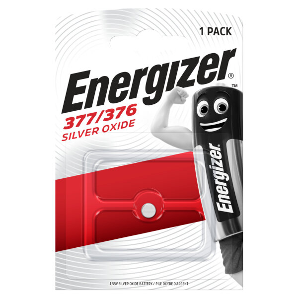 ENERGIZER® 377/376 (SR626SW) Uhrenbatterie 1 Stück im Blister