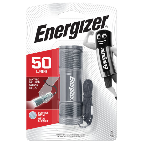 ENERGIZER® Taschenlampe 3 AAA Metal Light