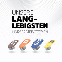 ENERGIZER® Hörgerätebatterie Zinc-Air Turn & Lock (312) braun 8 Stück