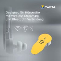 VARTA® Hörgerätebatterie Hearing Aid Batteries 10 (gelb) Blister 60 Batterien