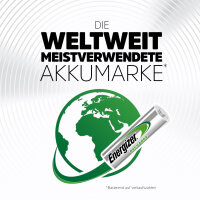 ENERGIZER®NiMH Akkumulator Extreme, Mignon (AA), 2300 mAh, vorgeladen 4 Stück
