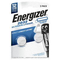 ENERGIZER® CR2032 Ultimate Lithium Batteries 3V 2er...