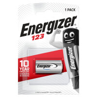 ENERGIZER® Spezialbatterie / Lithium Foto CR123A |...