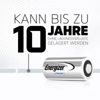 ENERGIZER® Spezialbatterie / Lithium Foto CR2 2 Stück