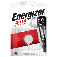 ENERGIZER® CR2016 Lithium Batteries 3V 1er Blister