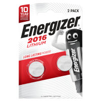 ENERGIZER® CR2016 Lithium Batteries 3V 2er Blister