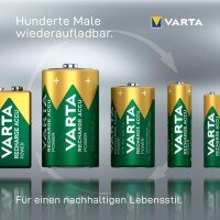 VARTA® NiMH Recharge Accu AAA 800 mAh geeignet für Telefone 2er Blister