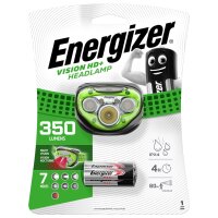 ENERGIZER® Vision HD+ Stirnlampe Kopflampe IPX4 7...