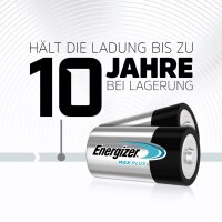 ENERGIZER® Max Plus Alkaline Batterie C-Baby MN1400 LR14 20er Tray